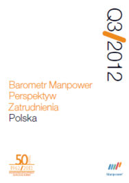 Barometr Manpower Perspektyw Zatrudnienia Q3 2012