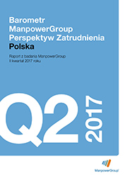 Barometr ManpowerGroup Perspektyw Zatrudnienia Q2 2017