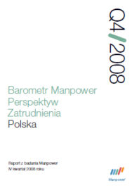 Barometr Manpower Perspektyw Zatrudnienia Q4 2008