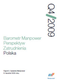 Barometr Manpower Perspektyw Zatrudnienia Q4 2009