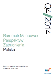 Barometr Manpower Perspektyw Zatrudnienia Q4 2014