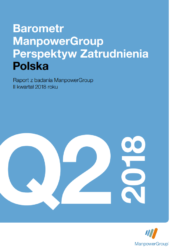 Barometr ManpowerGroup Perspektyw Zatrudnienia Q2 2018