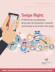 Swipe Right - preferencje kandydatów dotyczące korzystania z nowych technologii w procesie rekrutacji