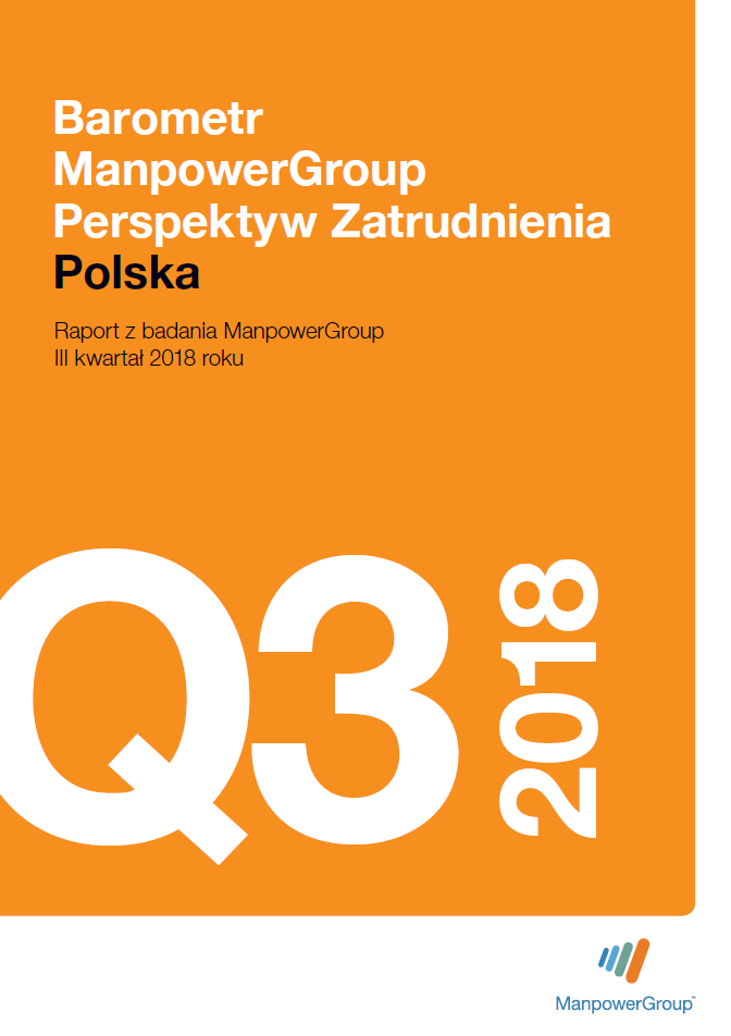 Barometr ManpowerGroup Perspektyw Zatrudnienia Q3 2018