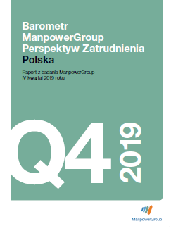 Barometr ManpowerGroup Perspektyw Zatrudnienia Q4 2019