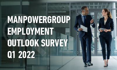ManpowerGroup Employment Outlook Survey Q1 2022